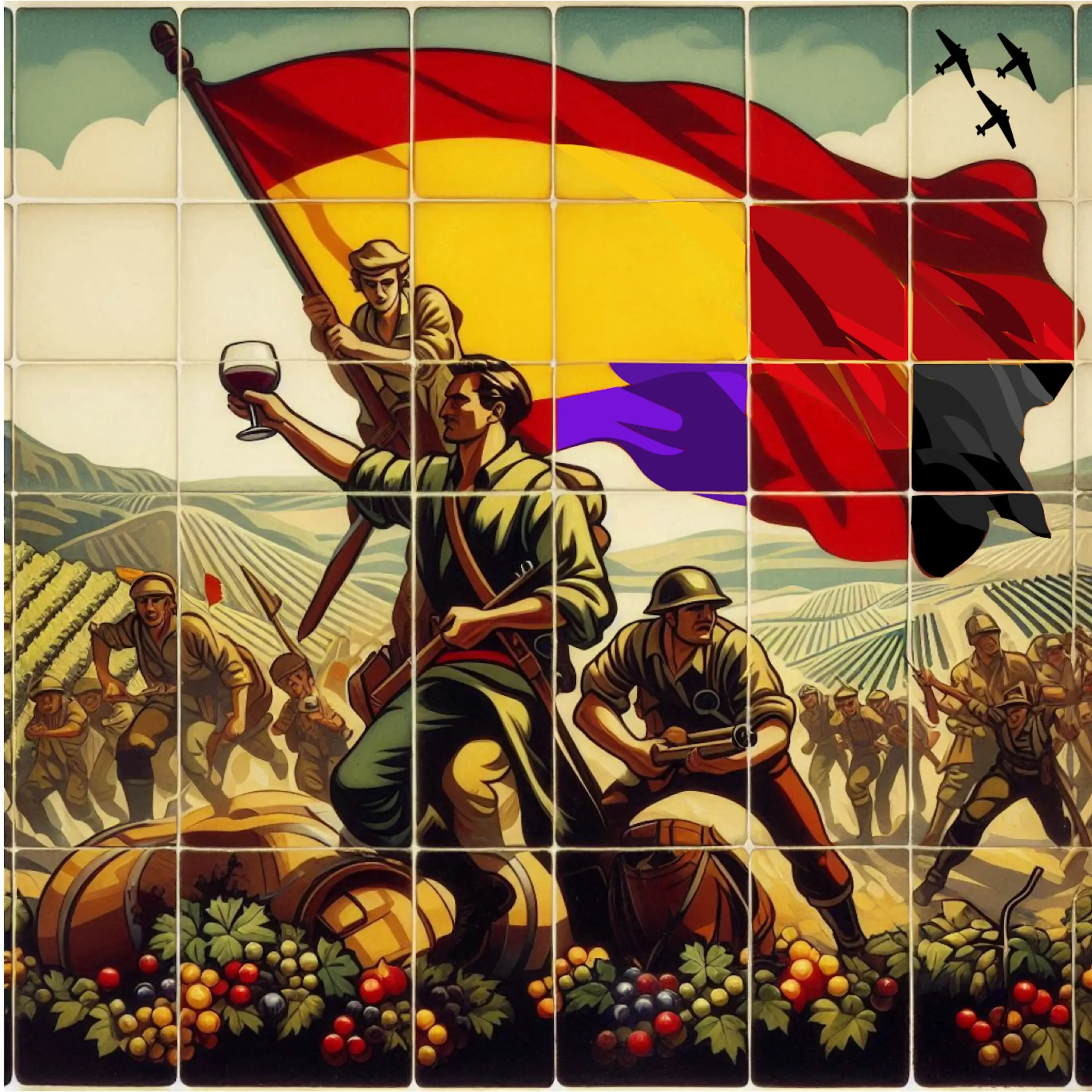 El vino en combate: la Guerra Civil Española