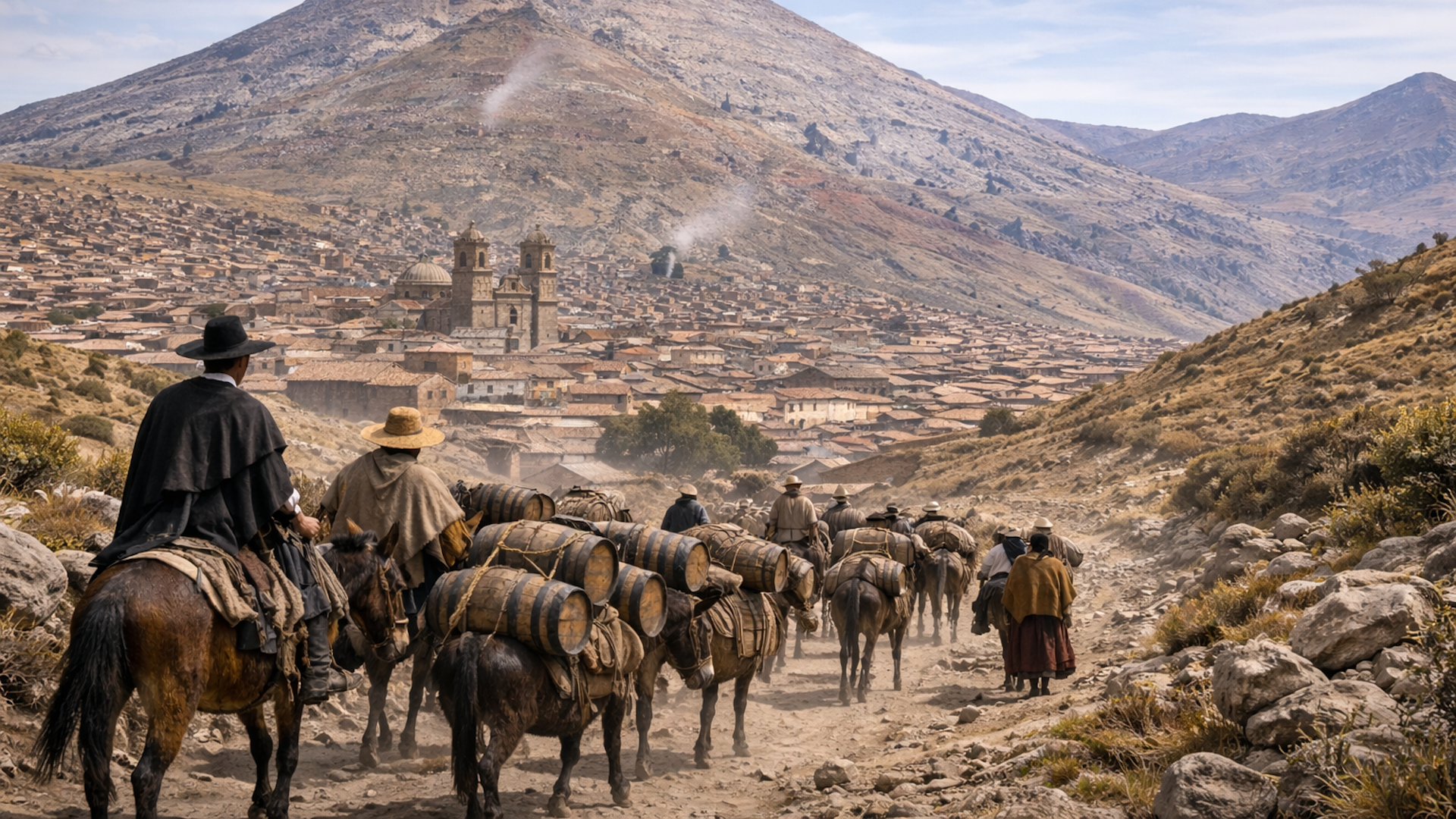 El vino que acompañó la ruta de la plata en Sudamérica