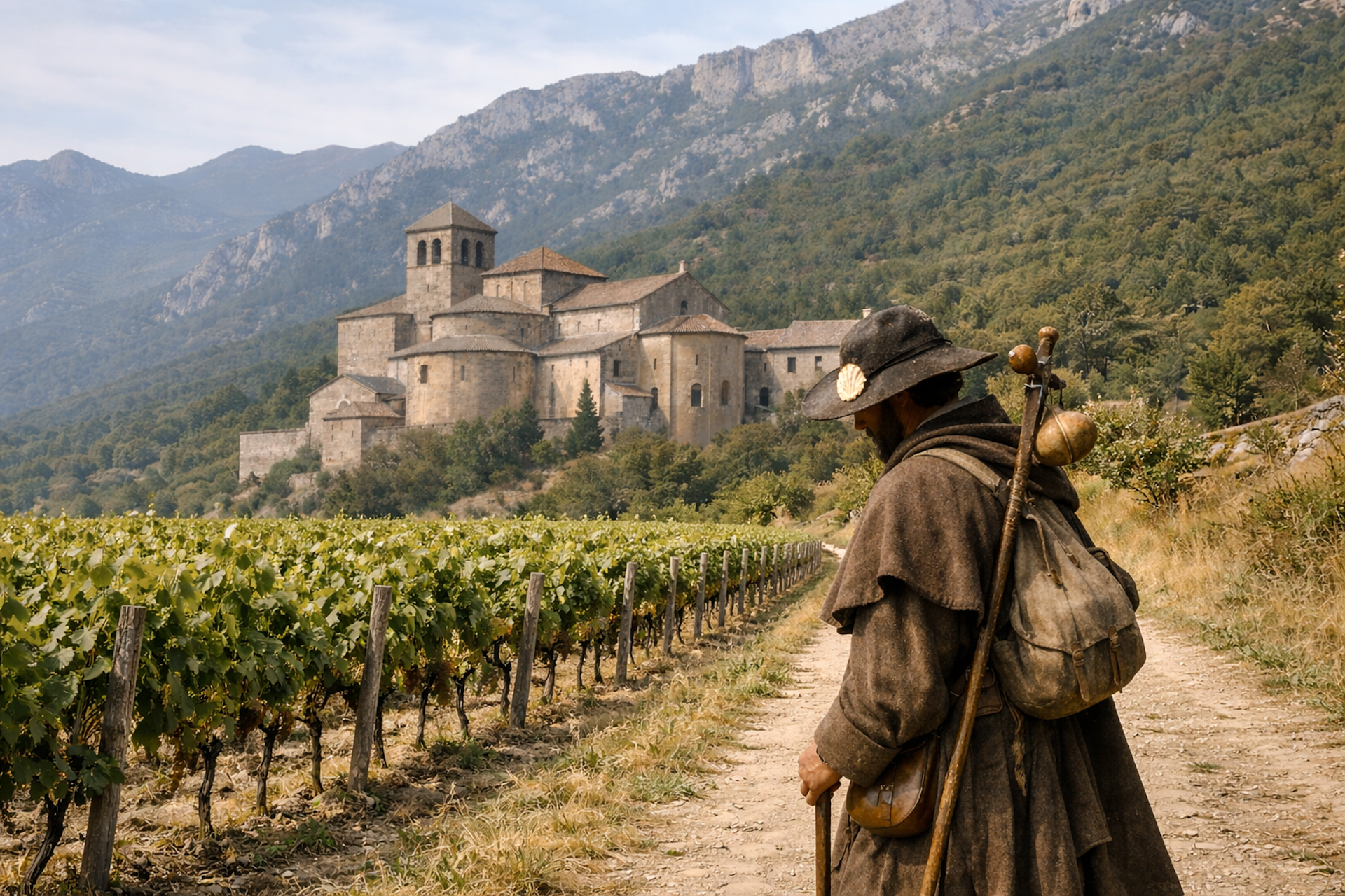 El Camino de Santiago y el origen del mapa del vino en España