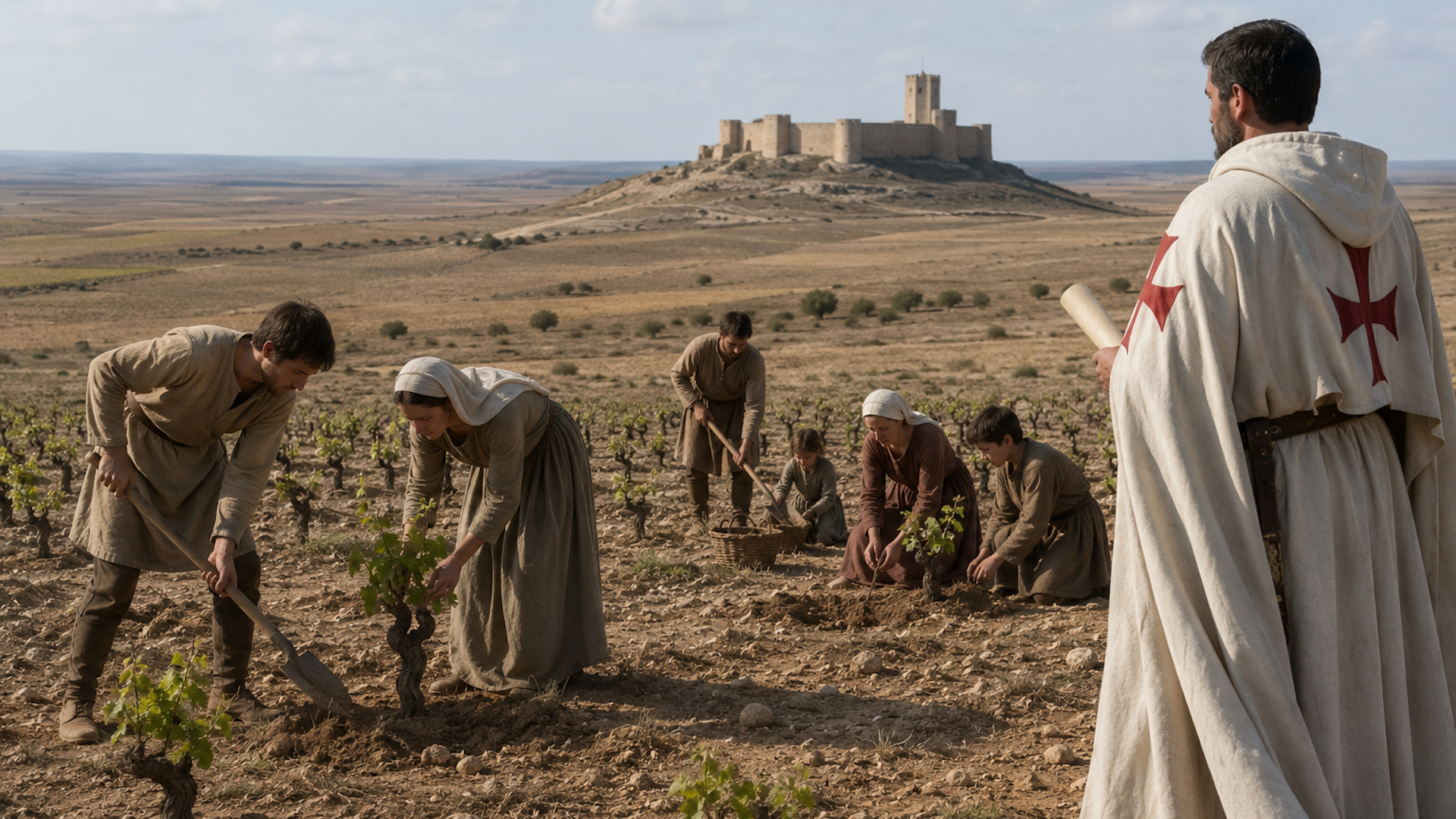 Cómo la Orden de Santiago convirtió La Mancha en el mayor viñedo del mundo